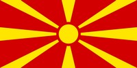Macédoine Drapeau