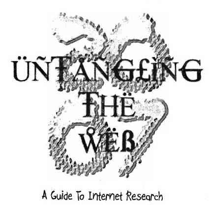 Untangling the Web