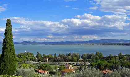 Photo du lac Trasimène