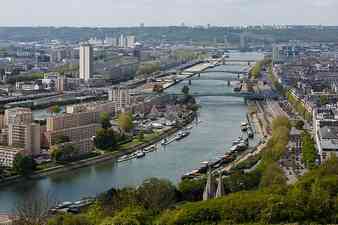 Photo de la Seine à Rouen