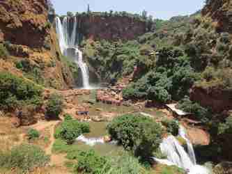 Photo des cascades d'Ouzoud