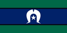 Drapeau des Îles du Détroit de Torrès