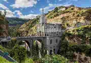 Photo du Sanctuaire de Las Lajas