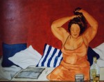 Femme au chignon