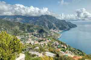 Photo de la Côte Amalfitaine vue de Sorrente