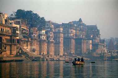 Photo de Varanasi au bord du Gange