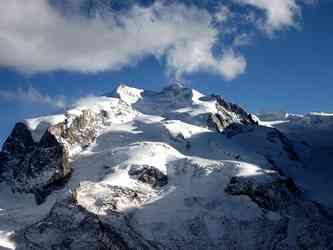 Photo du Mont Rose-Pointe Dufour