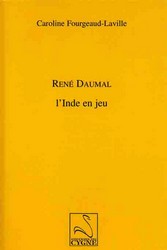 Couverture René Daumal, l'Inde en jeu